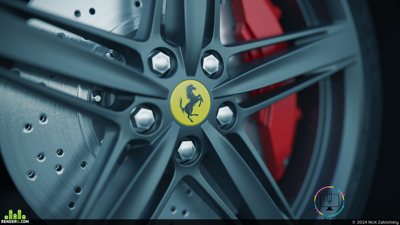 Nick Zablotskiy. Ferrari