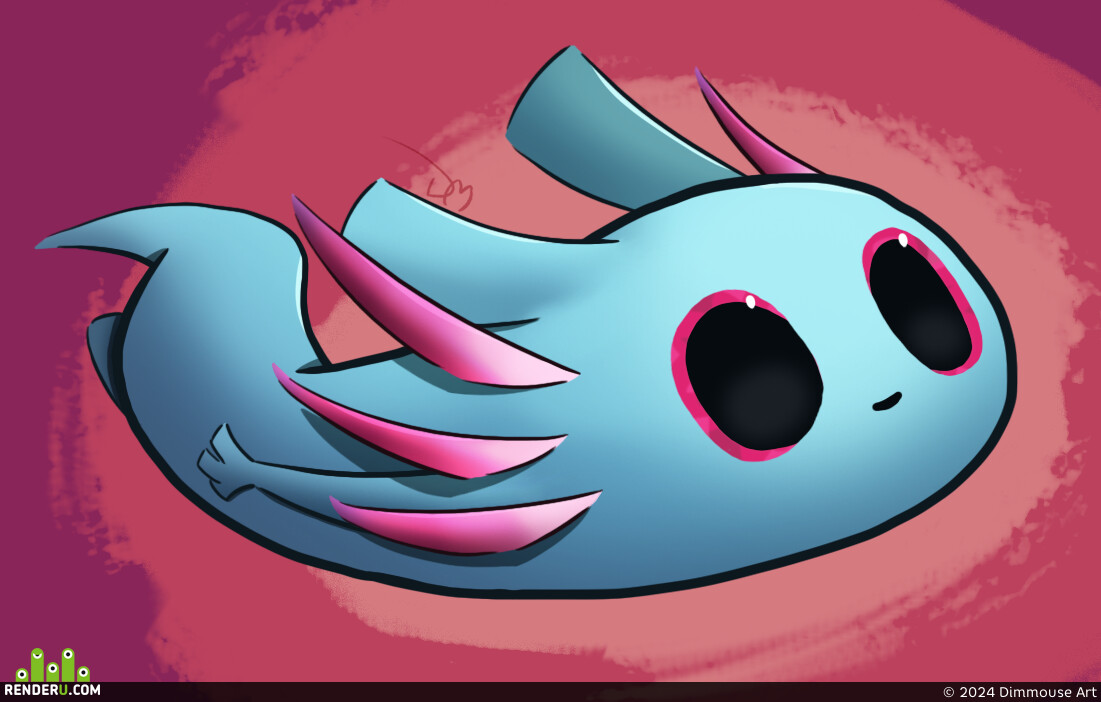 Dimmouse Art. Nimble Rivulet