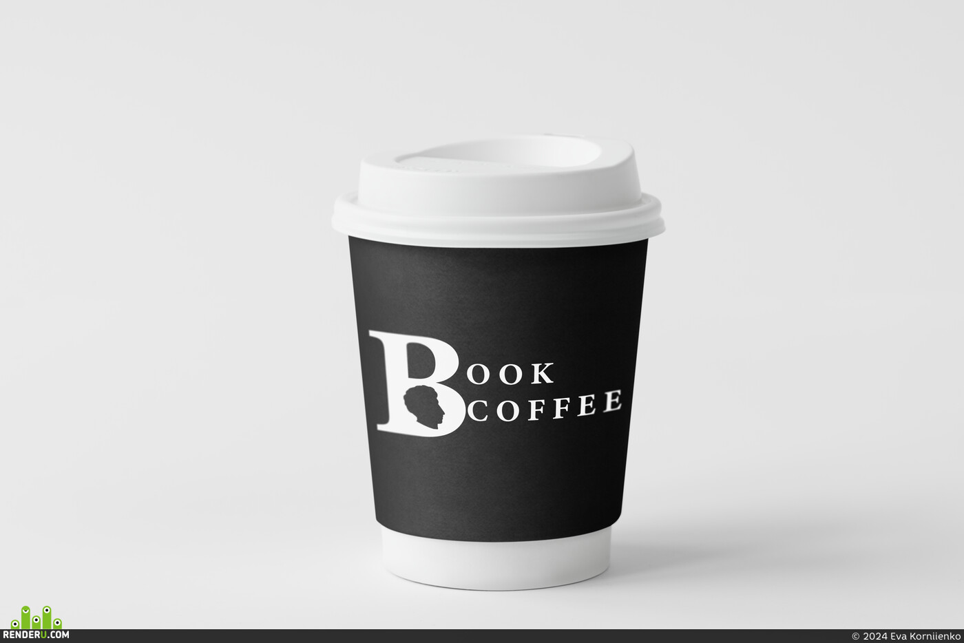 Eva Korniienko. Coffee shop logo