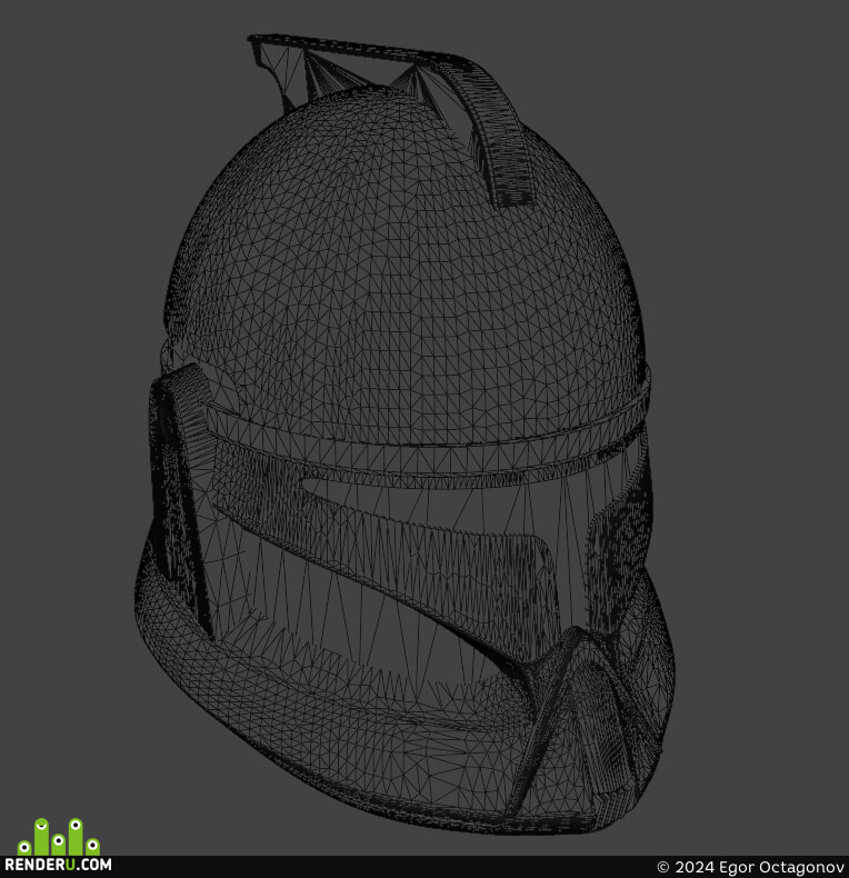 Egor Octagonov. Clone helmet