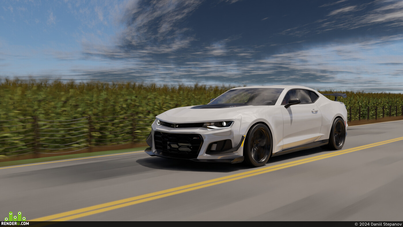 Daniil Stepanov. Chevrolet Camaro ZL1 2020