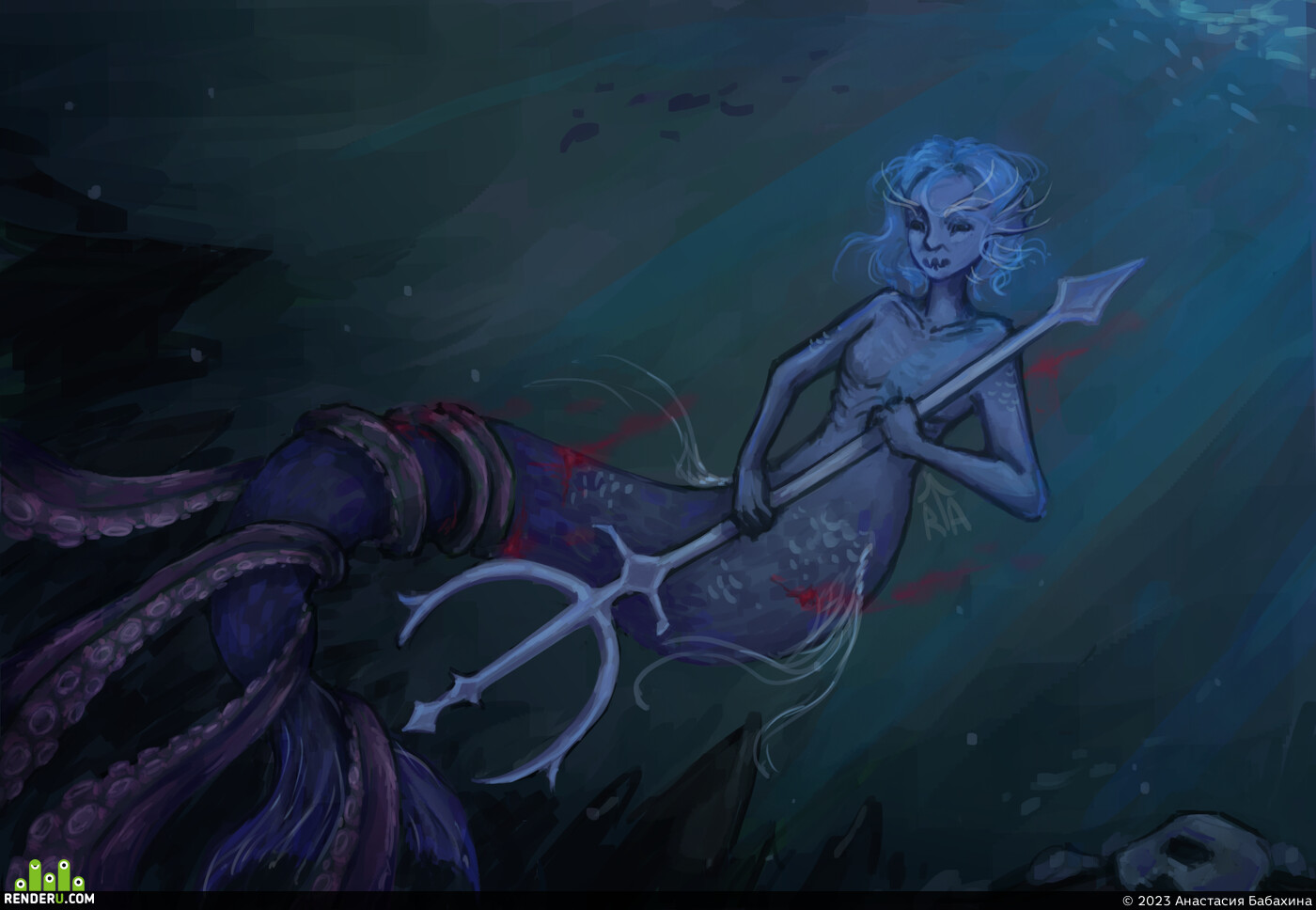 Анастасия Бабахина. The seabed