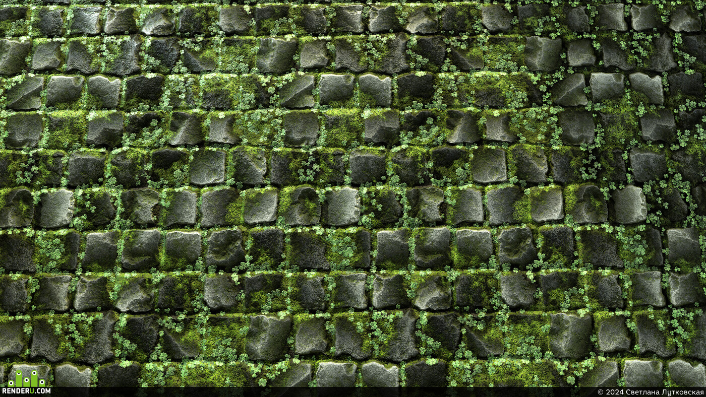 Светлана Лутковская. Material Cobblestones