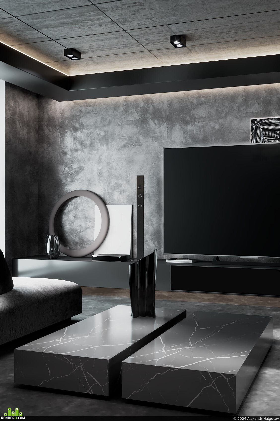 Alexandr Nalyotov. Room visualization