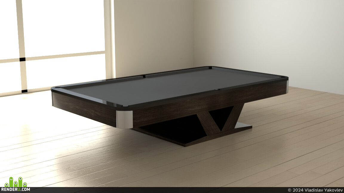 Vladislav Yakovlev. Billiard table