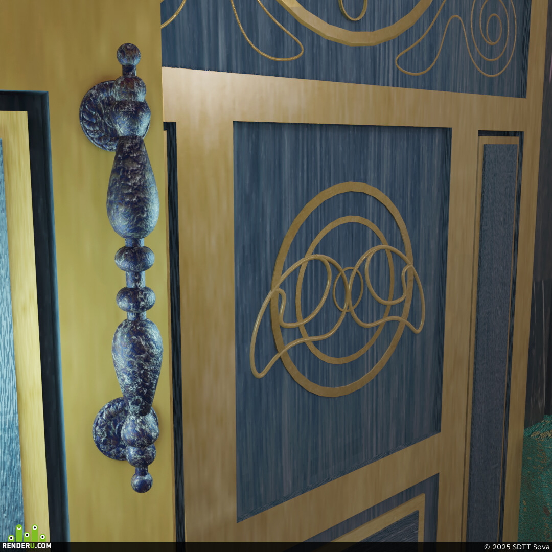 SDTT Sova. Large arched doors