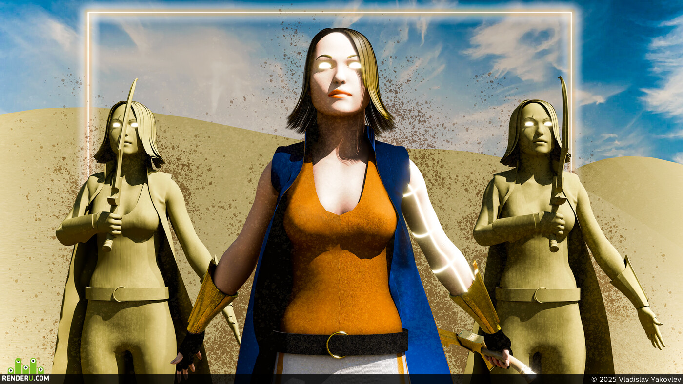 Vladislav Yakovlev. Goddess of the Sands