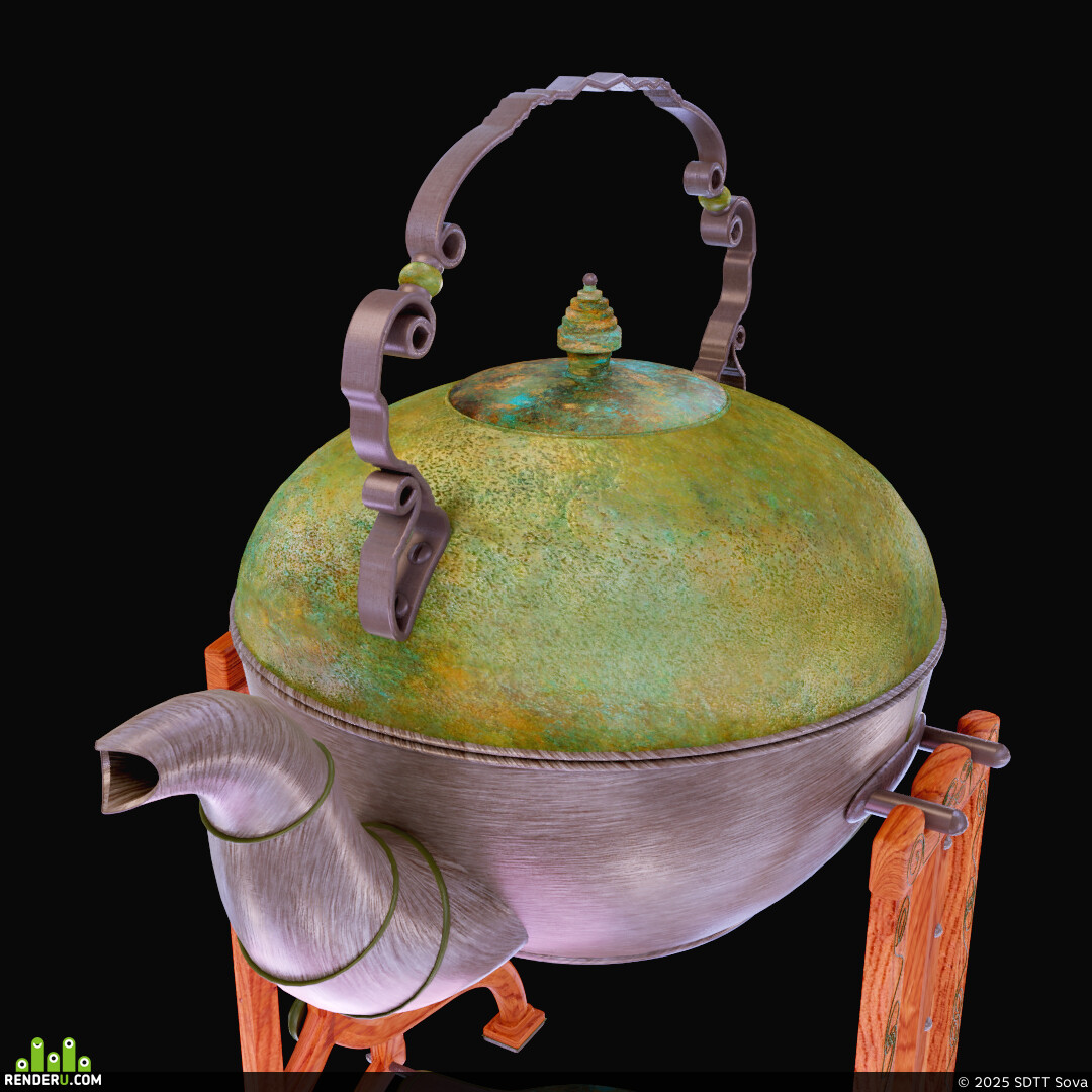 SDTT Sova. teapot