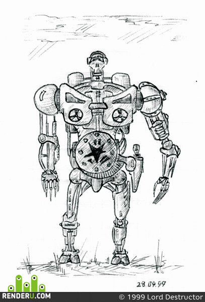 Lord Destructor. Robot M3