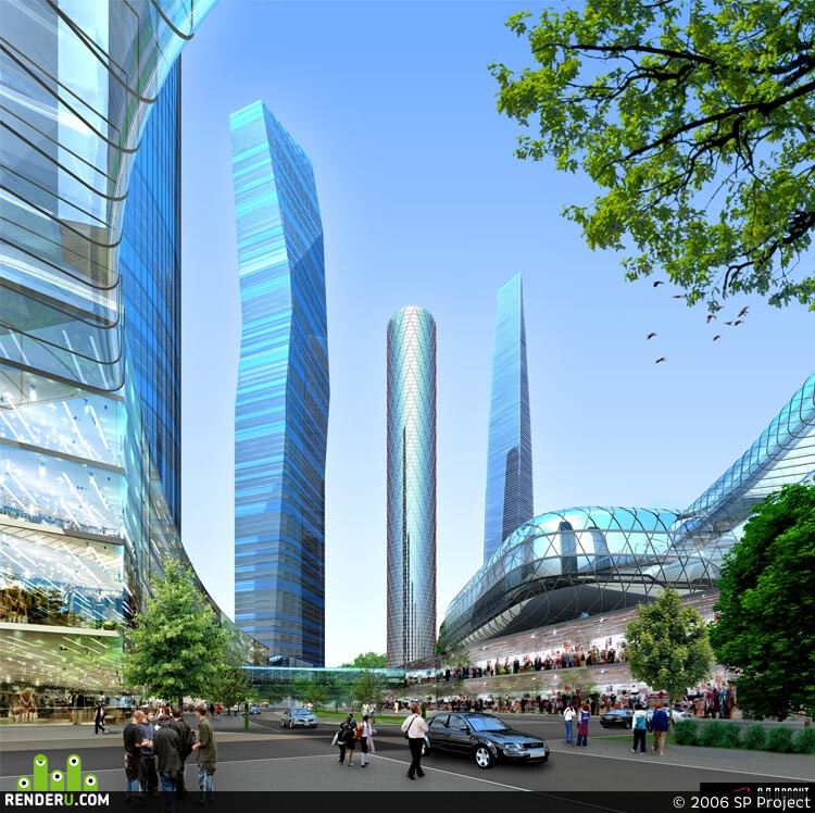 SP Project. Kontseptsiya zastroyki Krasnoyarsk-Citi