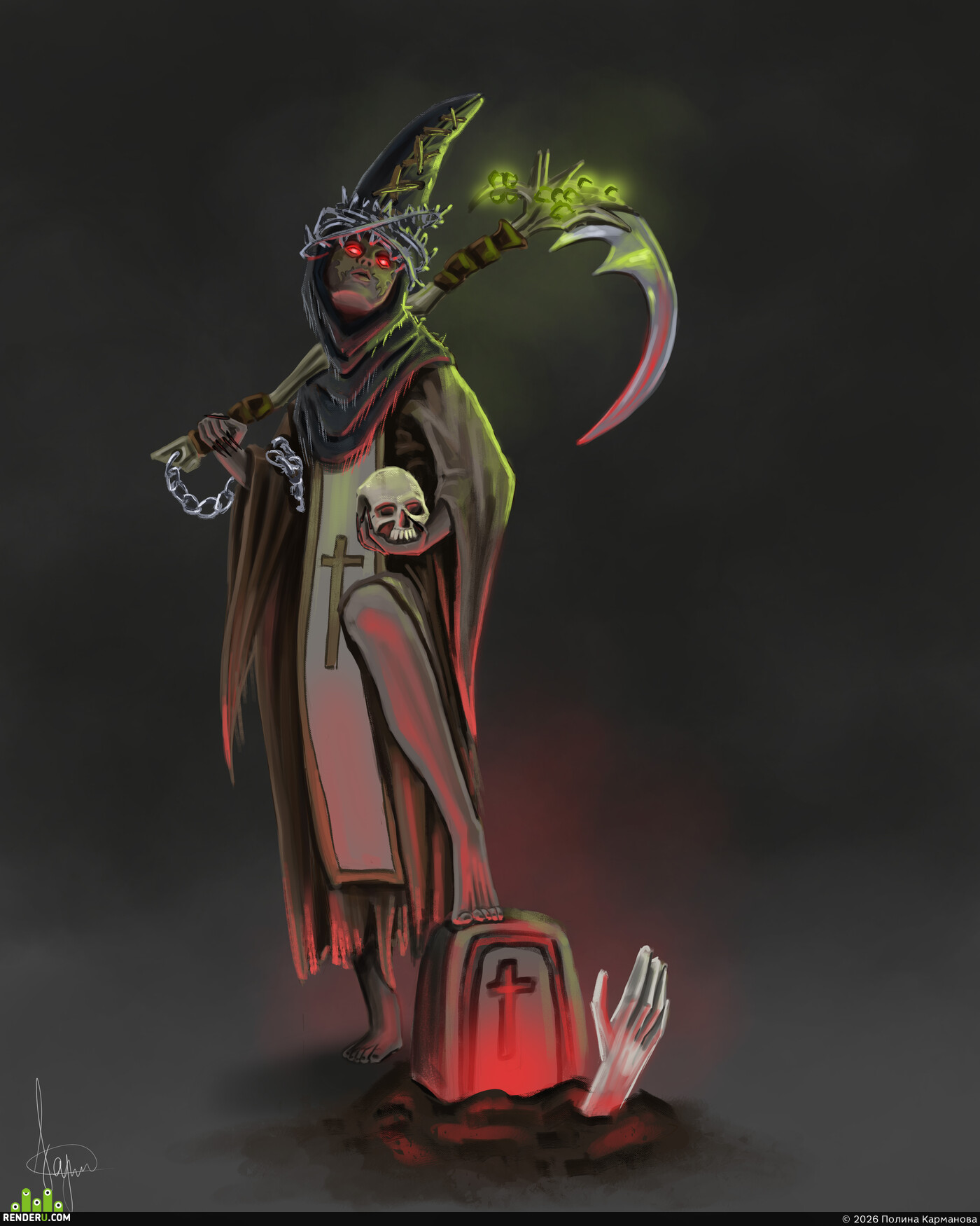 Полина Карманова. Death