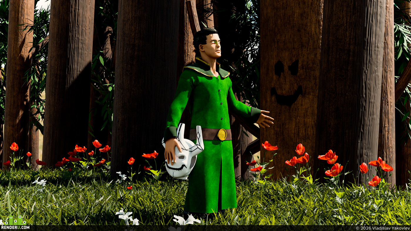 Vladislav Yakovlev. Young God of Plants