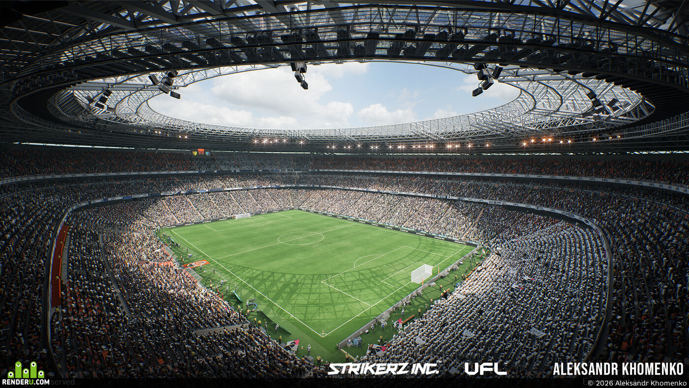 Aleksandr Khomenko. Stadium Donbass Arena