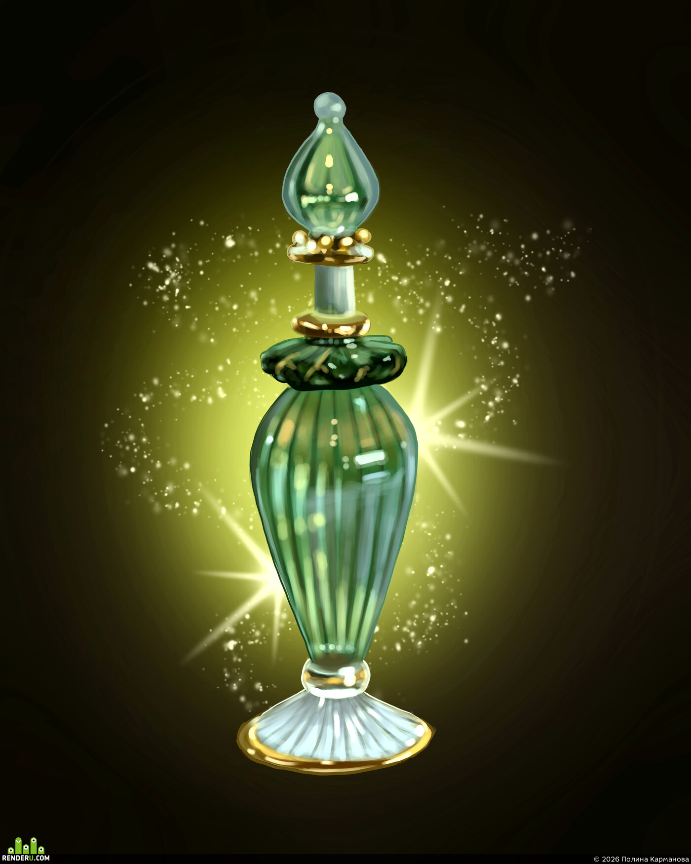 Полина Карманова. Mystical glass