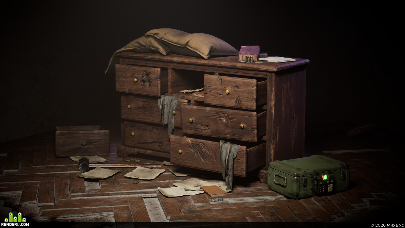 Миха Ус. Echoes of the Great Collapse: The Veteran Dresser
