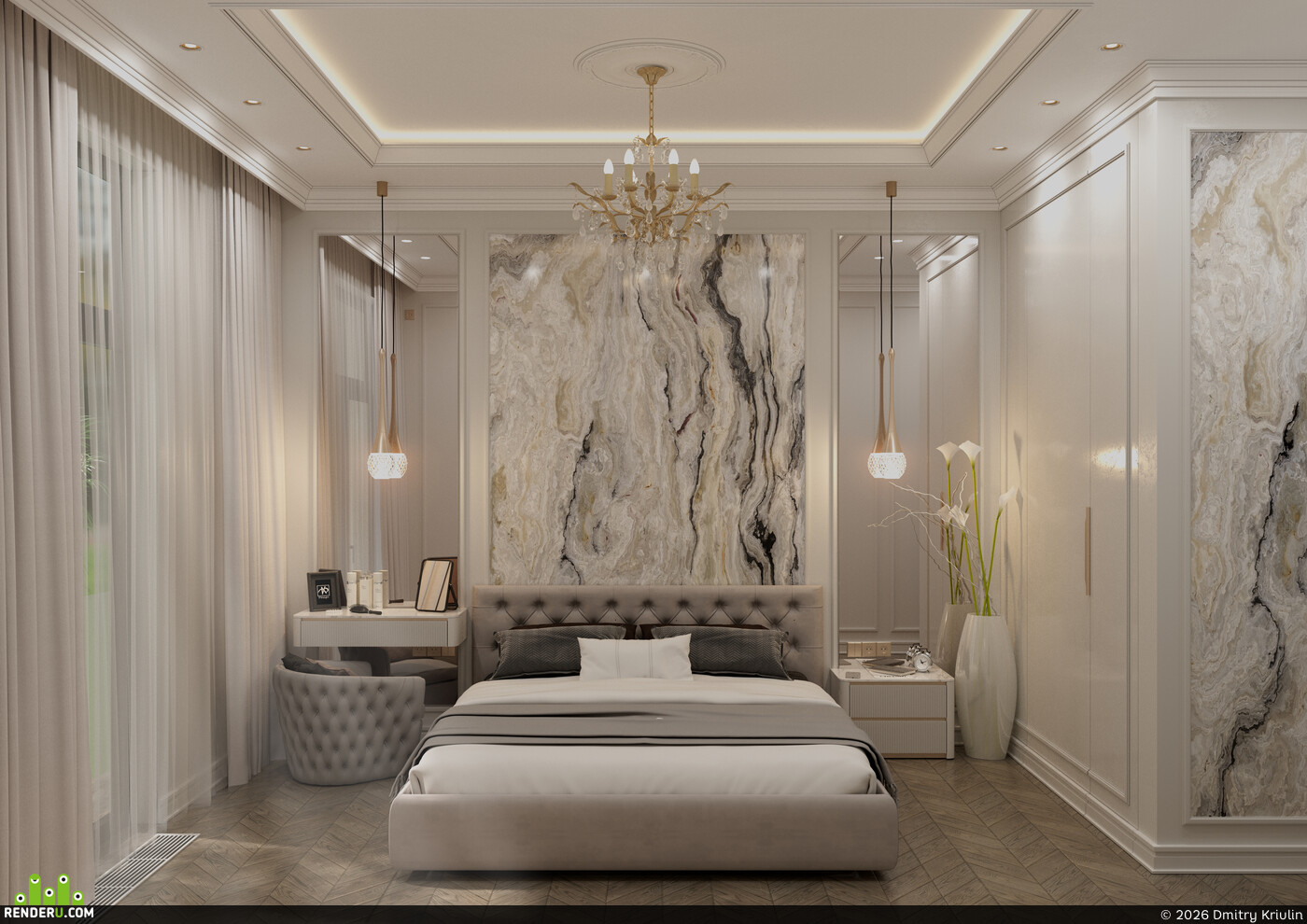 Dmitry Kriulin. Bedroom