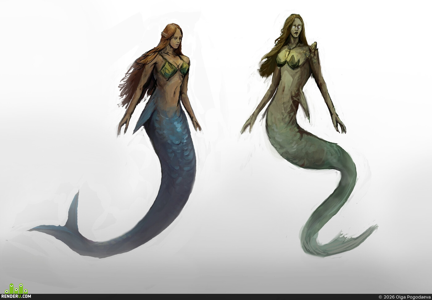 Olga Pogodaeva. The Cursed Mermaid