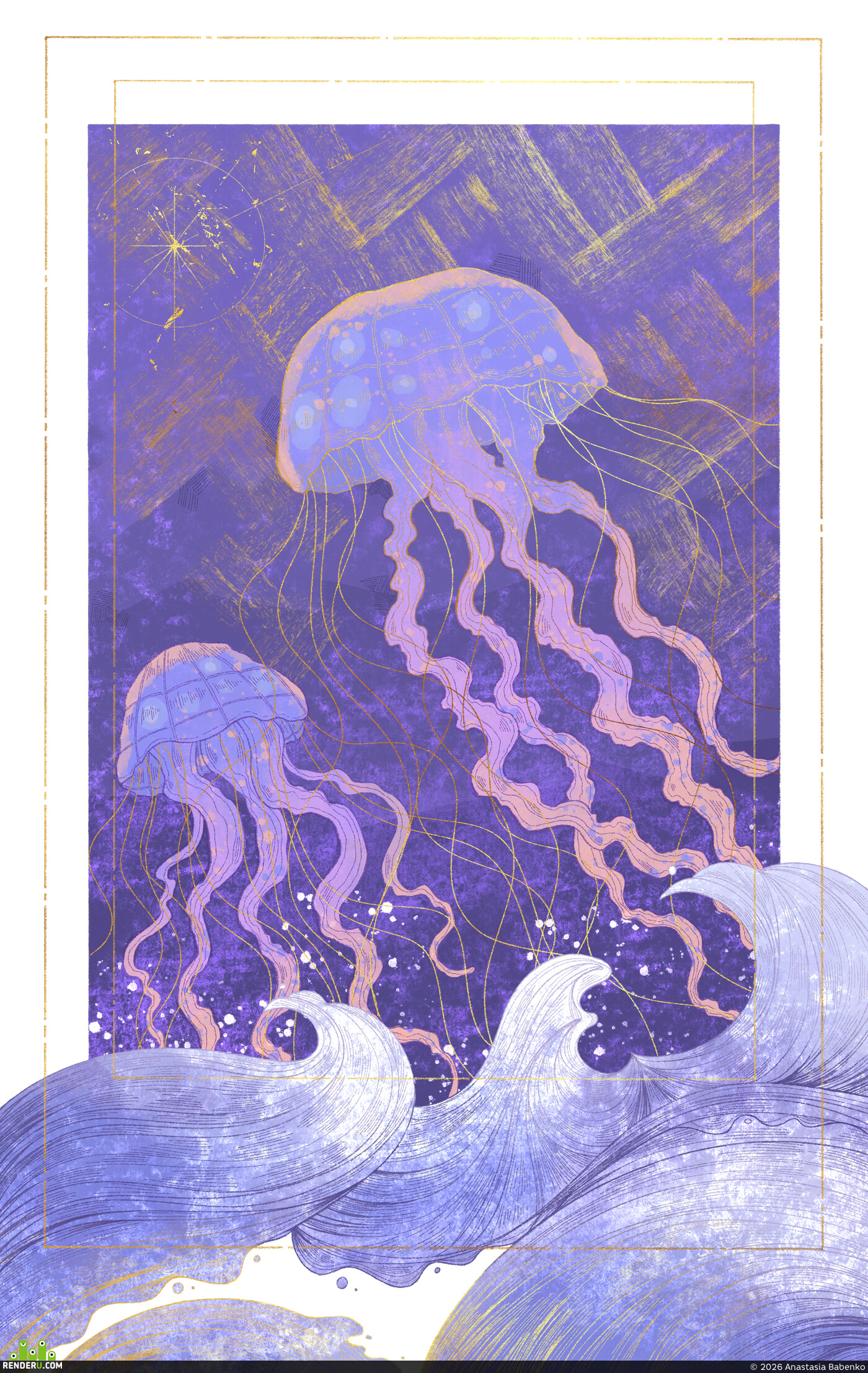 Anastasia Babenko. Jellyfish