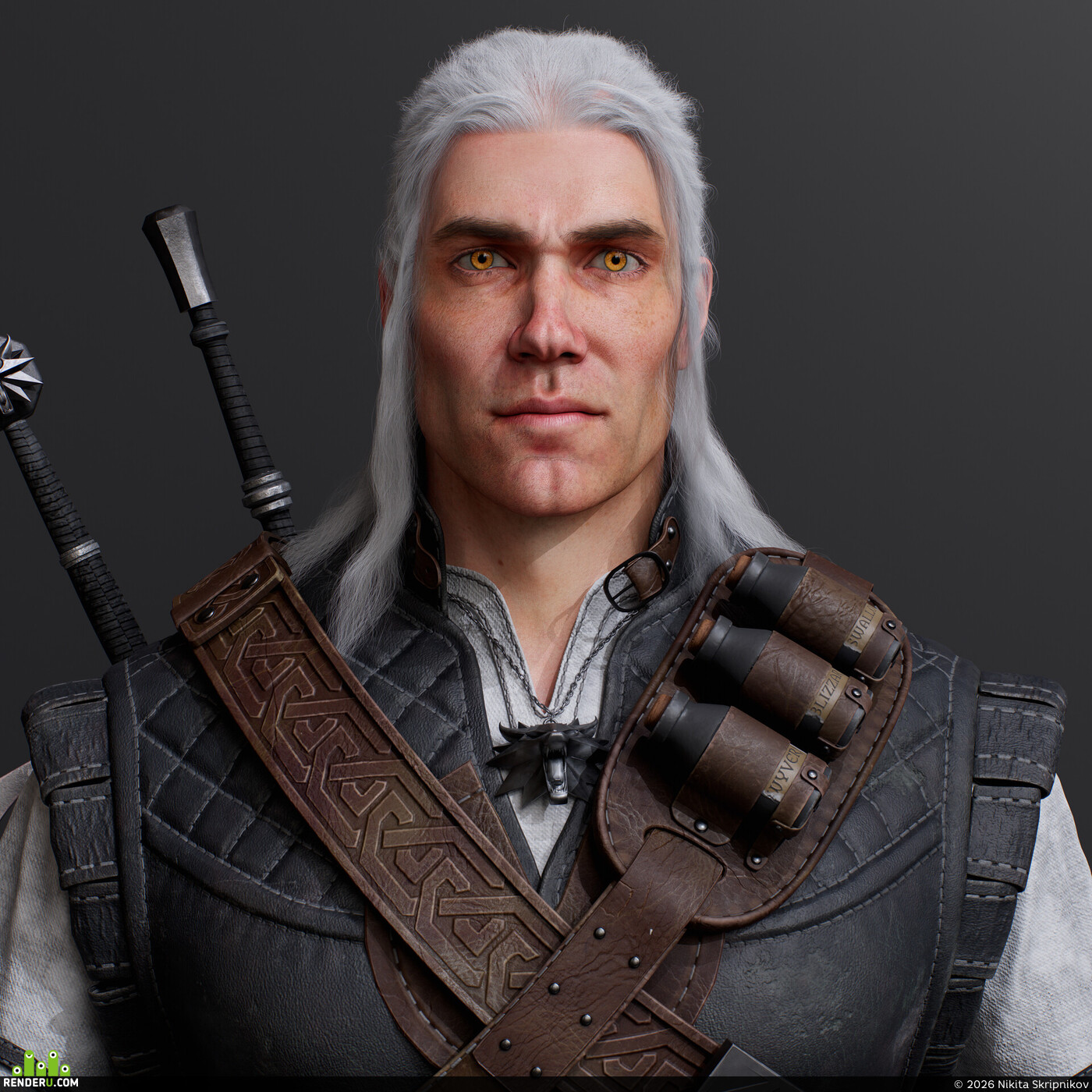 Nikita Skripnikov. The Witcher of Henry Cavill