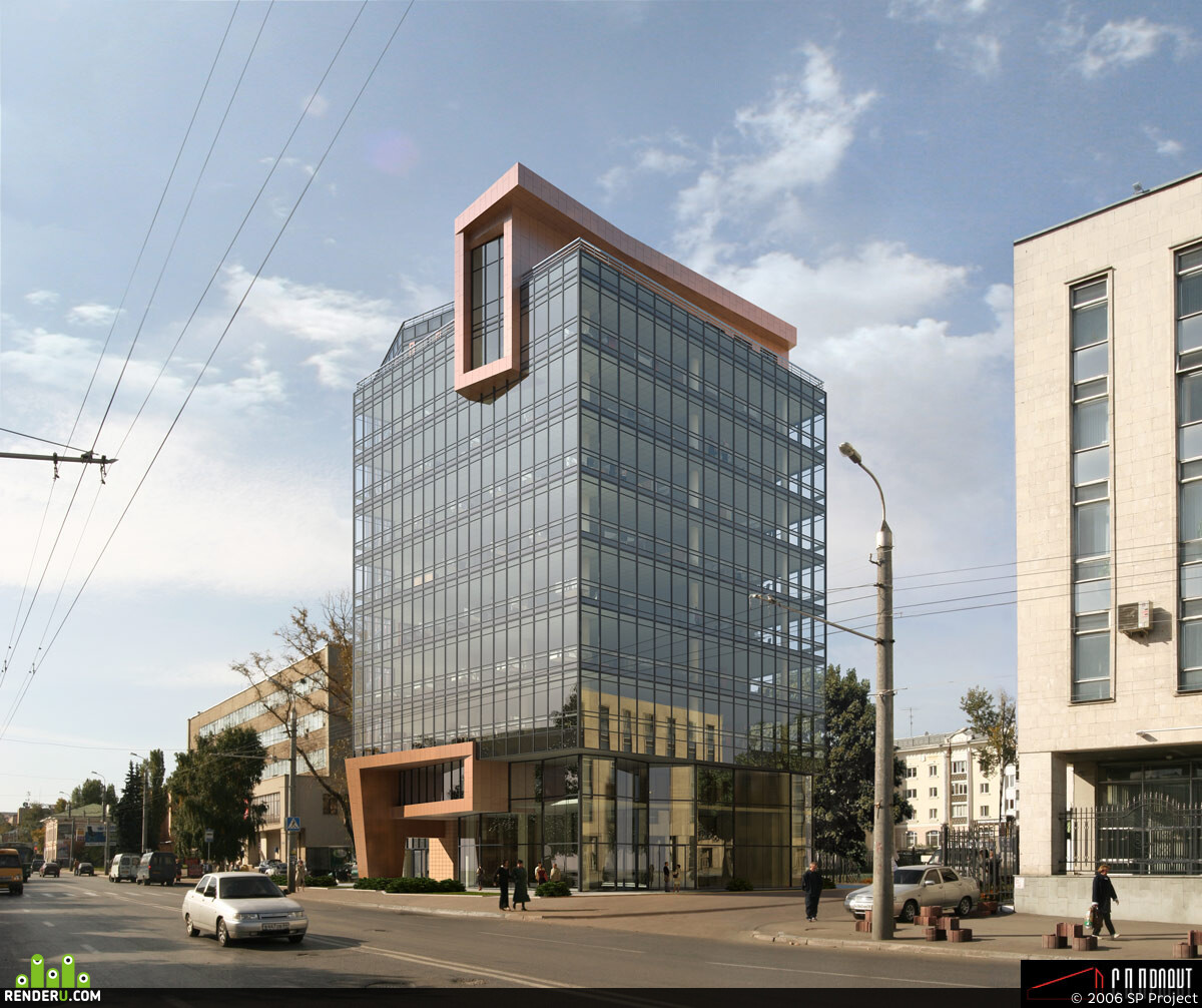 SP Project. Vizualizatsiya mnogofunktsionalnogo kompleksa (den)