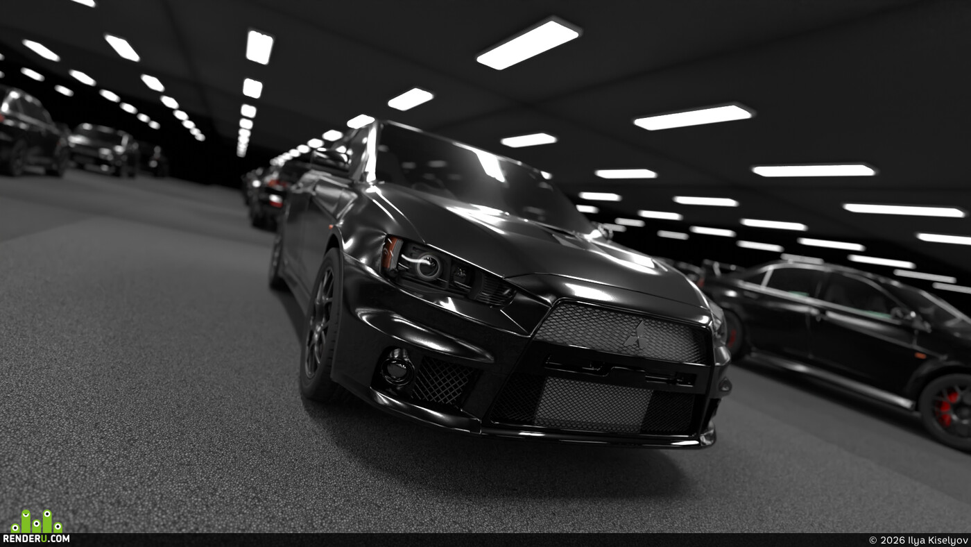 Ilya Kiselyov. Mitsubishi Lancer Evolution X