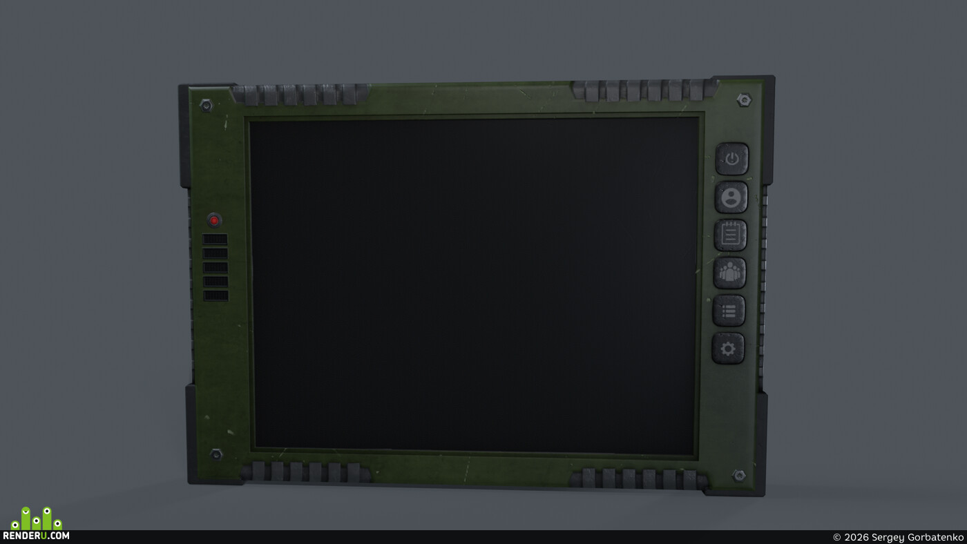 Sergey Gorbatenko. Military Rugged PDA / Tactical Tablet