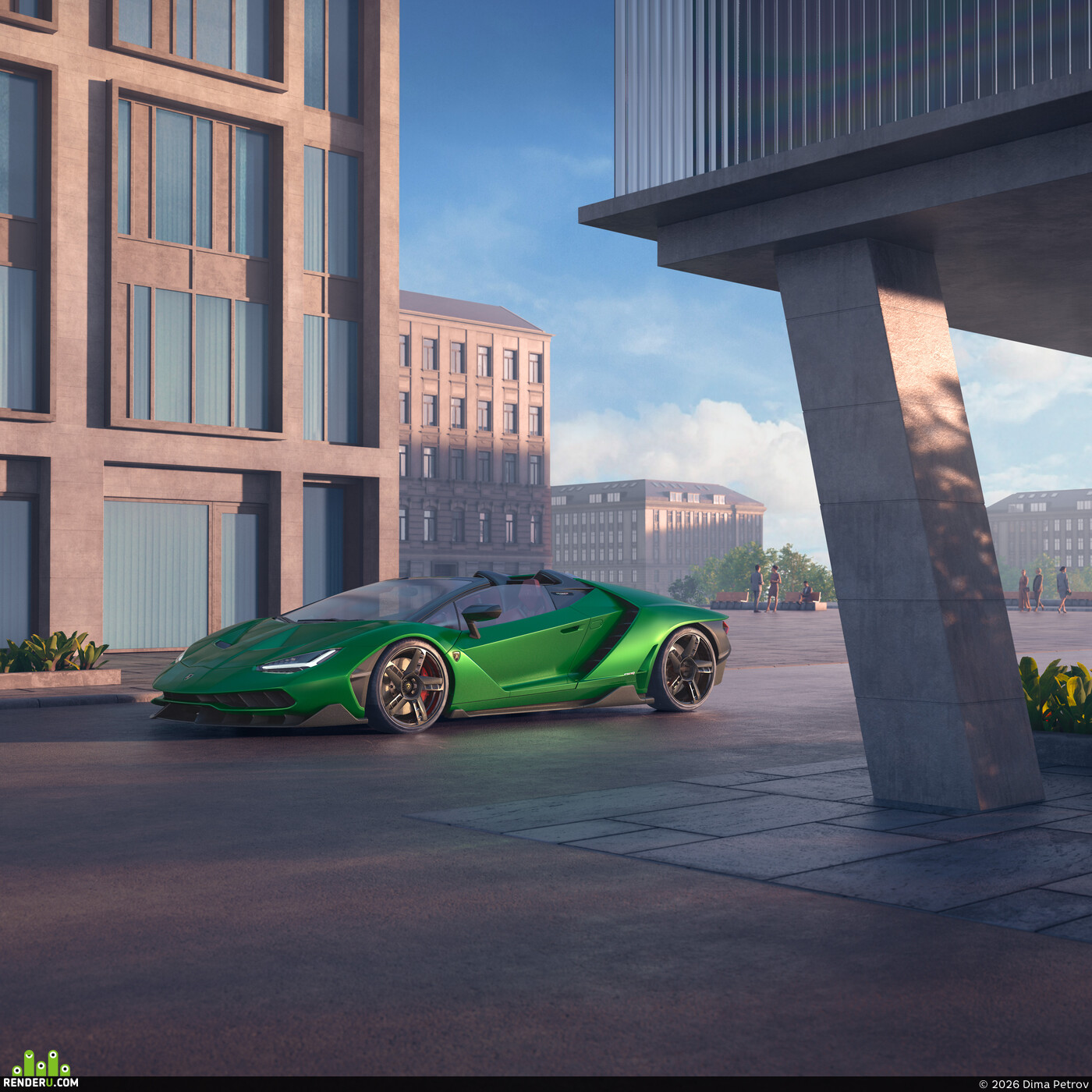 Dima Petrov. Lambo | Full CGI