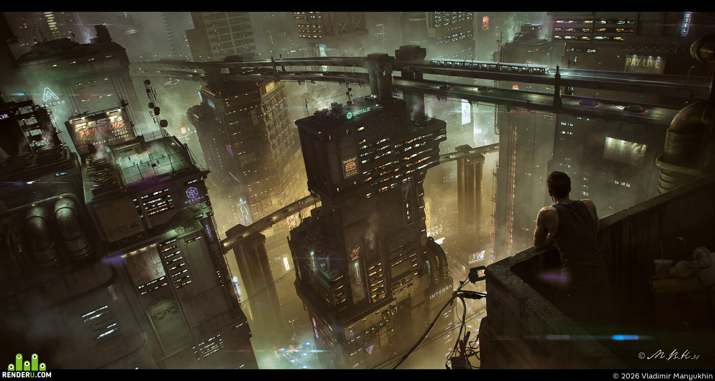 Vladimir Manyukhin (mvn78). Concrete Abyss
