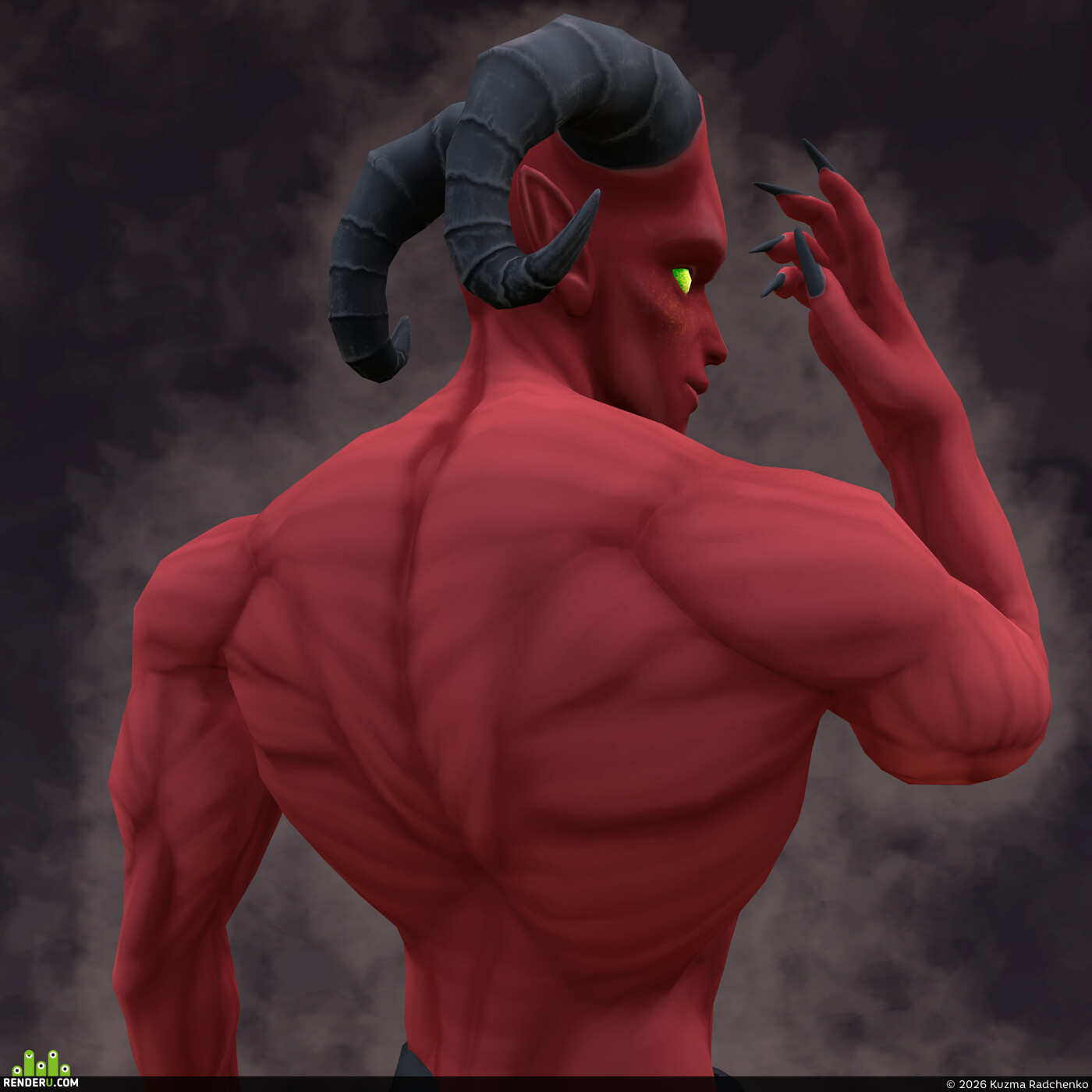 Kuzma Radchenko. Game Сharacter | Demon