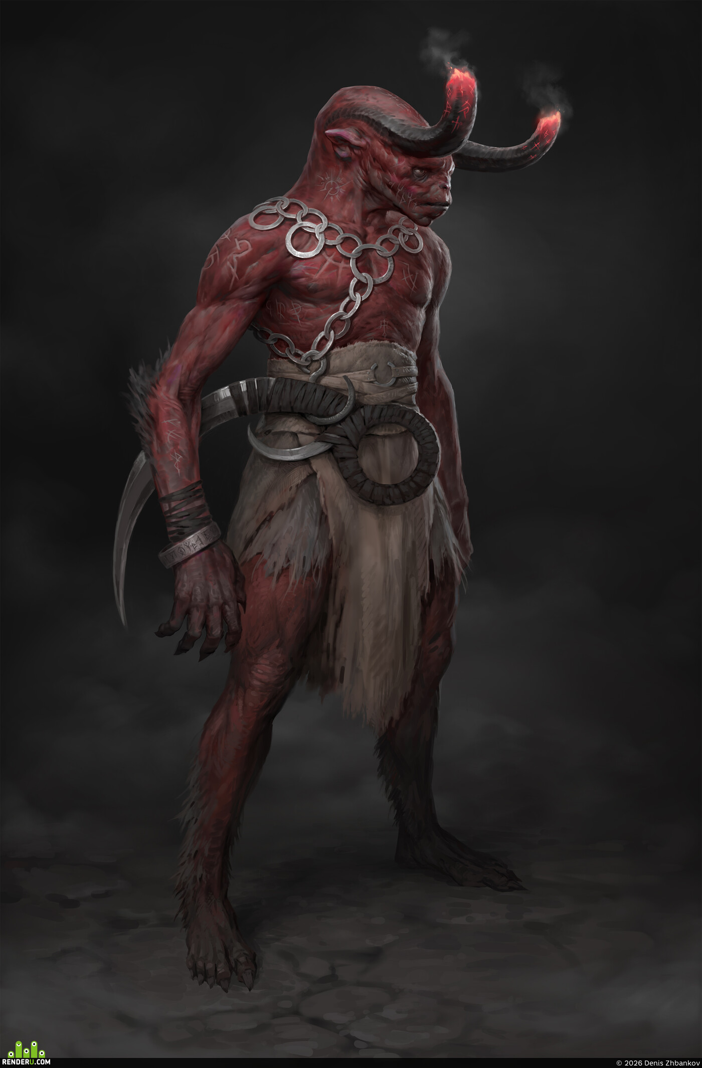 Denis Zhbankov. Demon warden