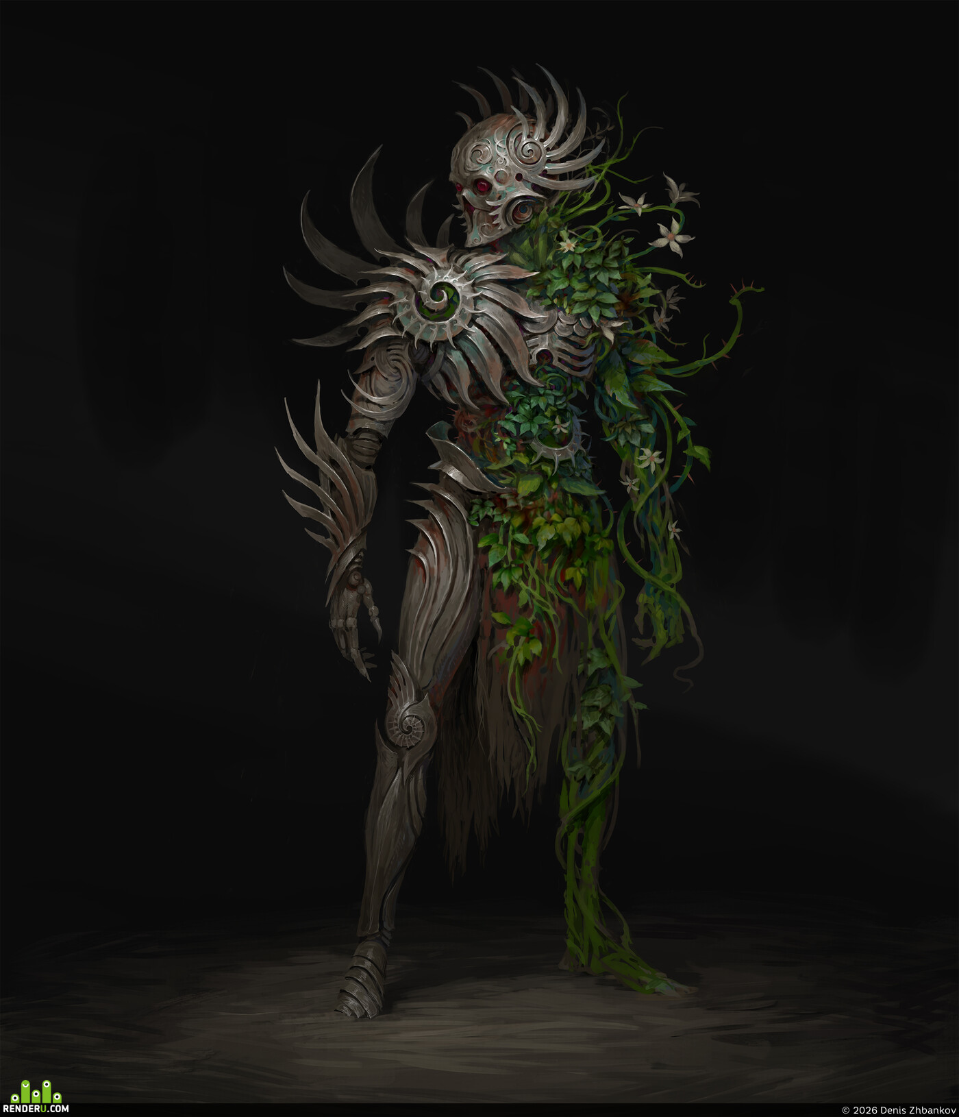 Denis Zhbankov. Plant golem