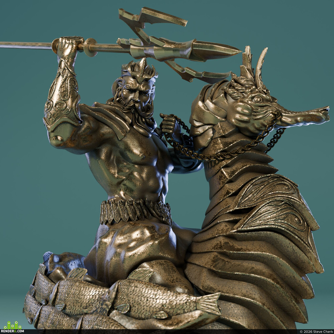 Steve Cherk. Poseidon