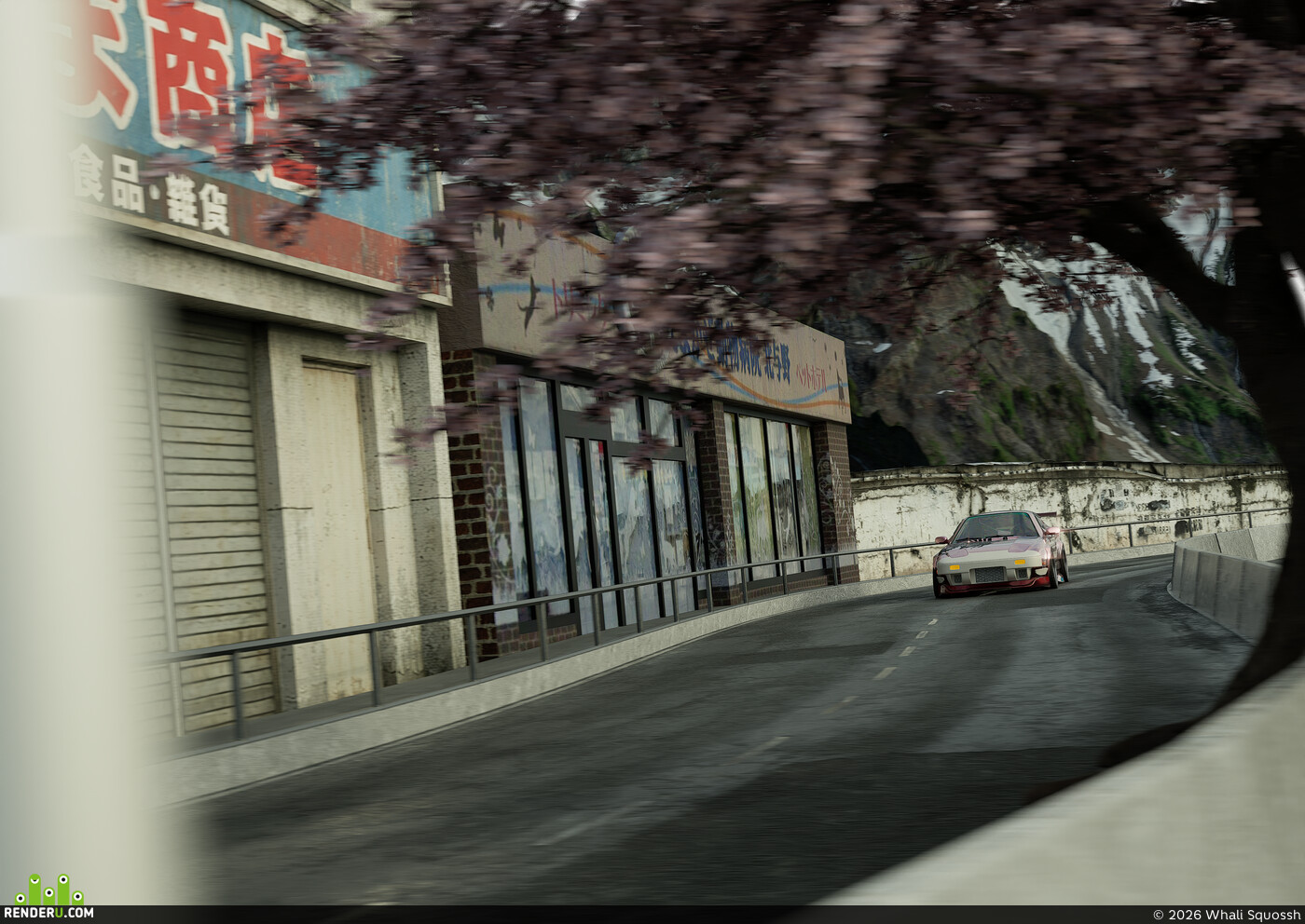 Whali Squossh. Nissan 180sx