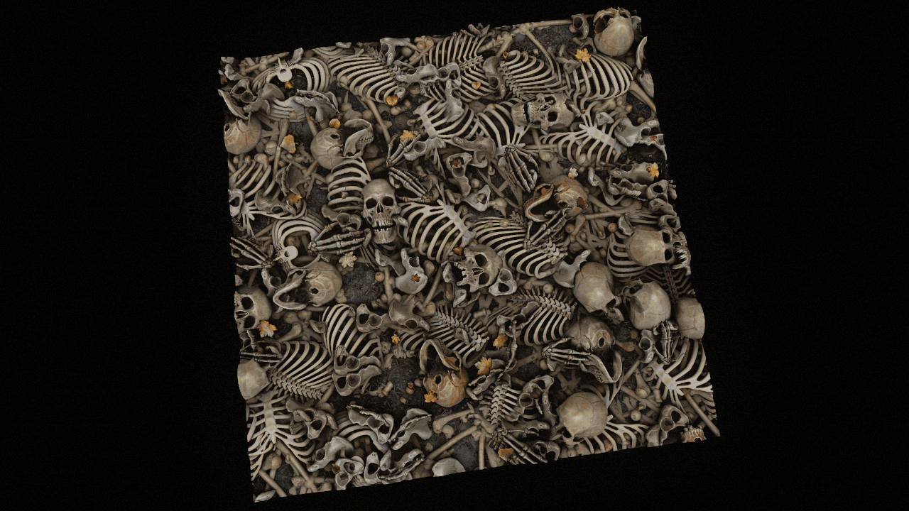 Сергей Топорец. Bones Material