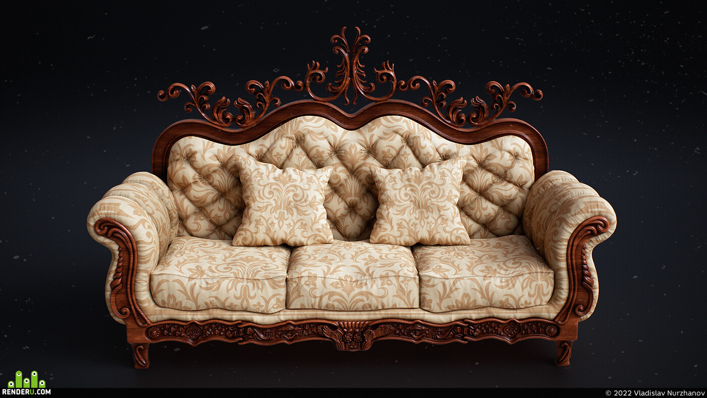Vladislav Nurzhanov. Victoria Sofa