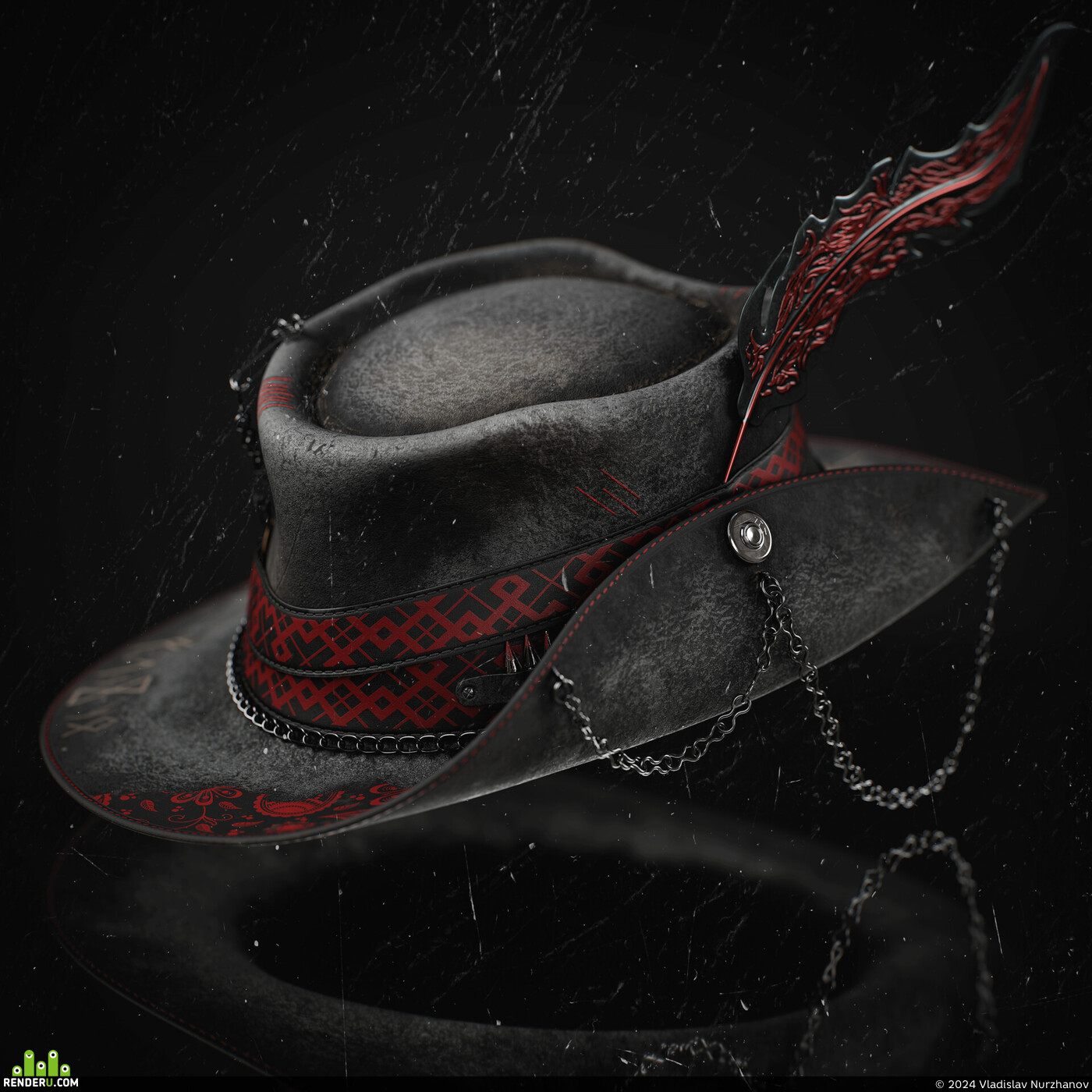 Vladislav Nurzhanov. Hat