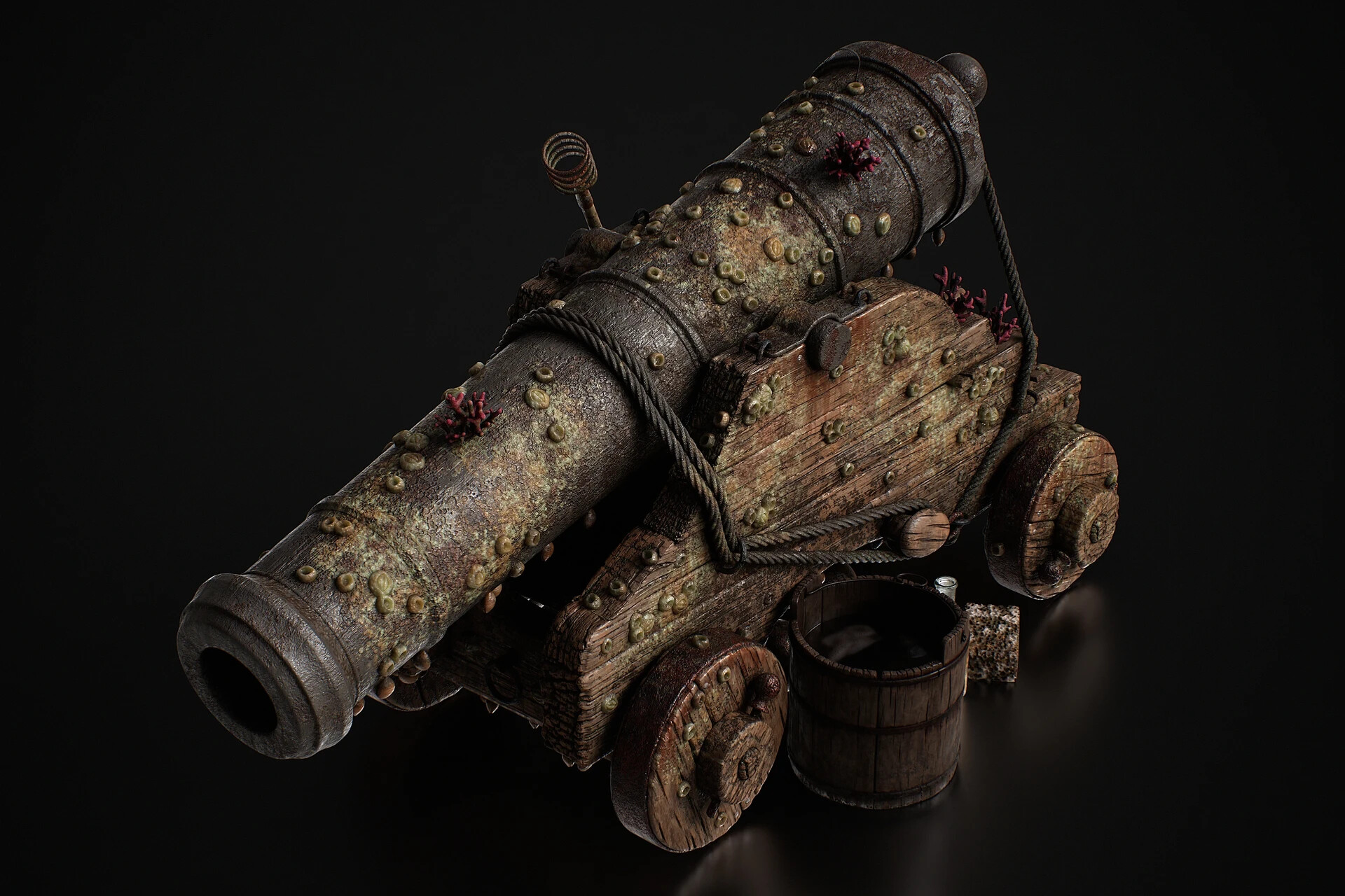 Vladislav Nurzhanov. Naval Cannon