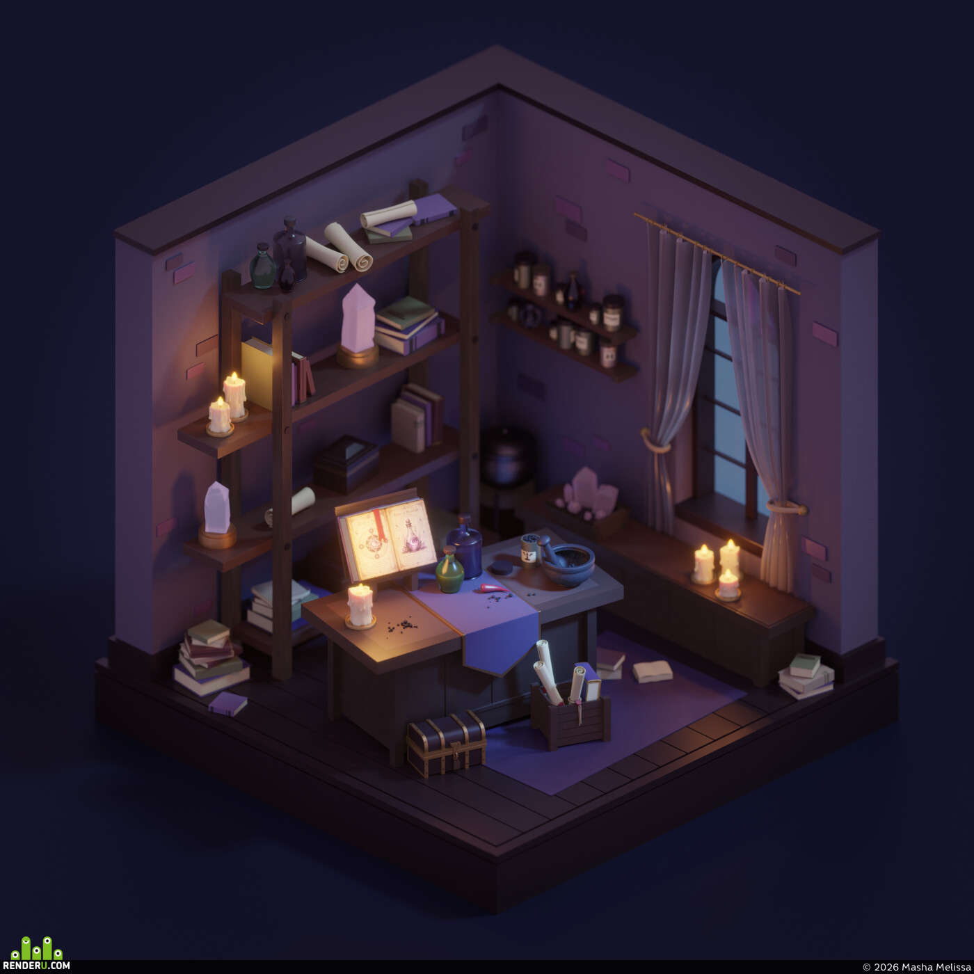 Masha Melissa. Alchemist's Shop