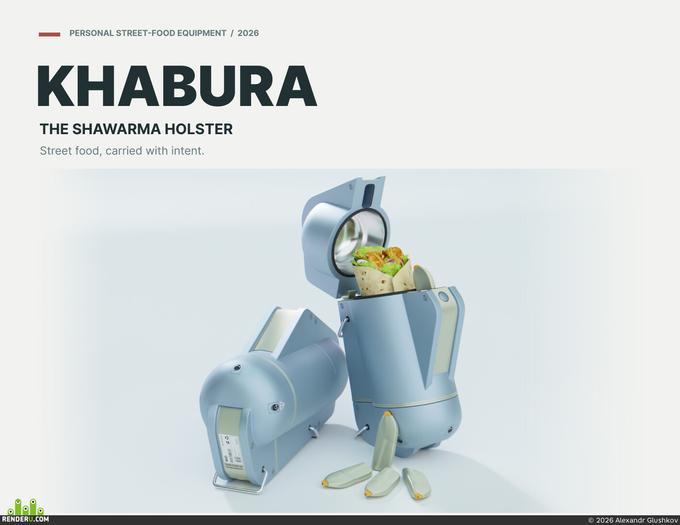 Alexandr Glushkov (Shtopich). KHABURA THE SHAWARMA HOLSTER