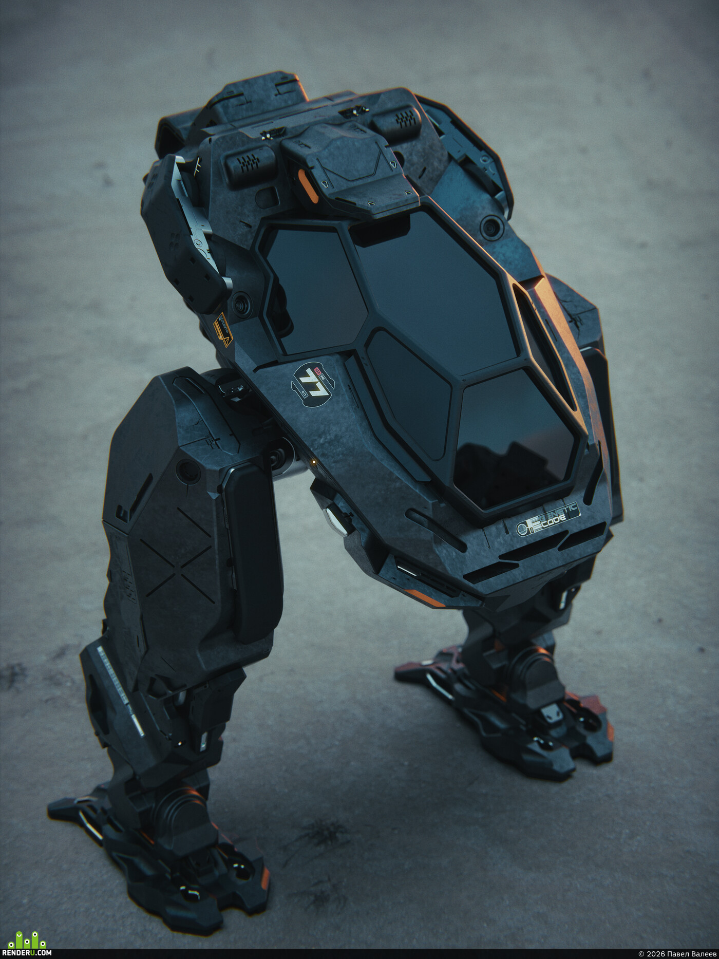 Павел Валеев. Mech Walker
