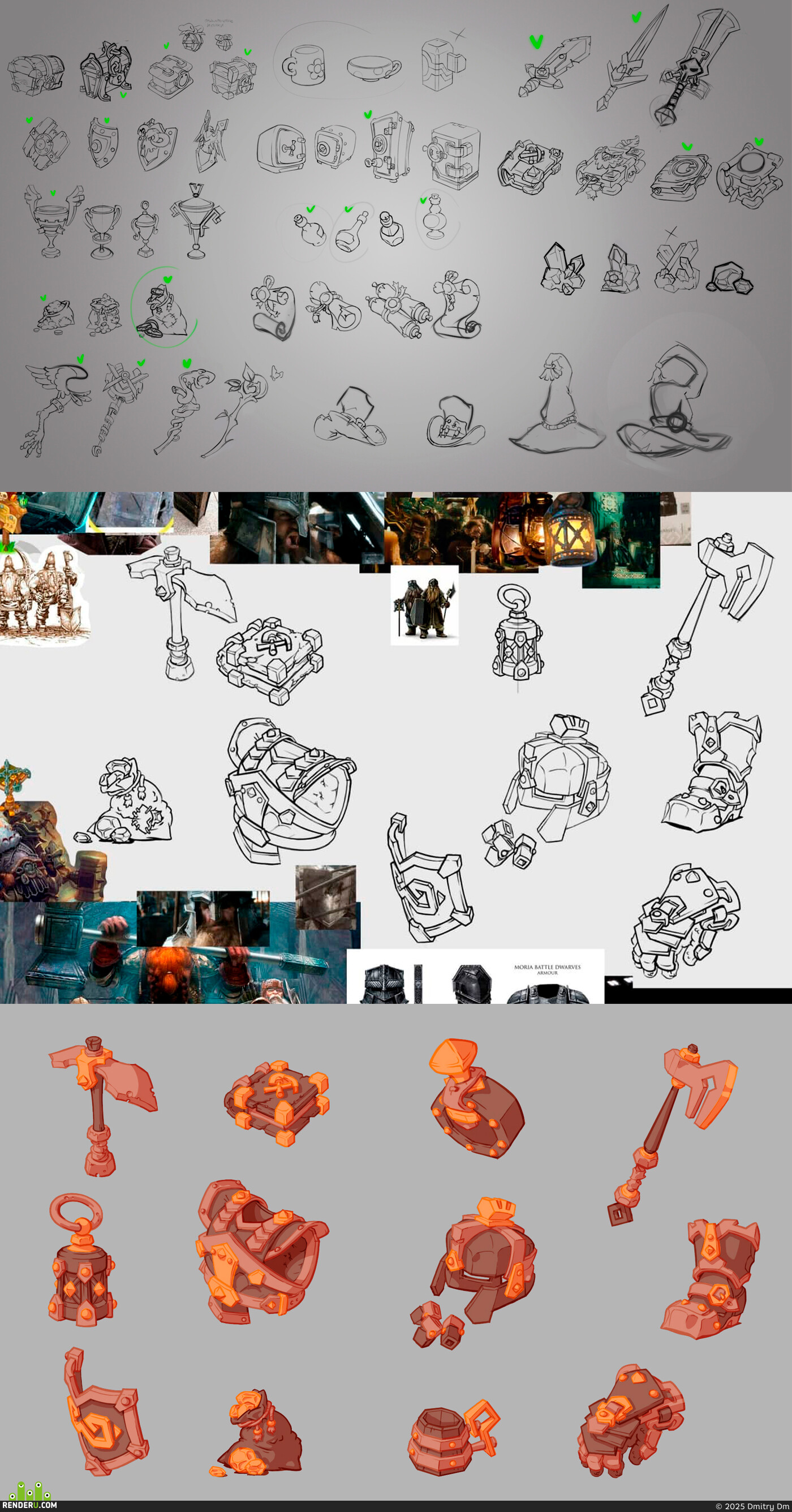 Dmitry Dm. Completing the "Sketching and Form" course