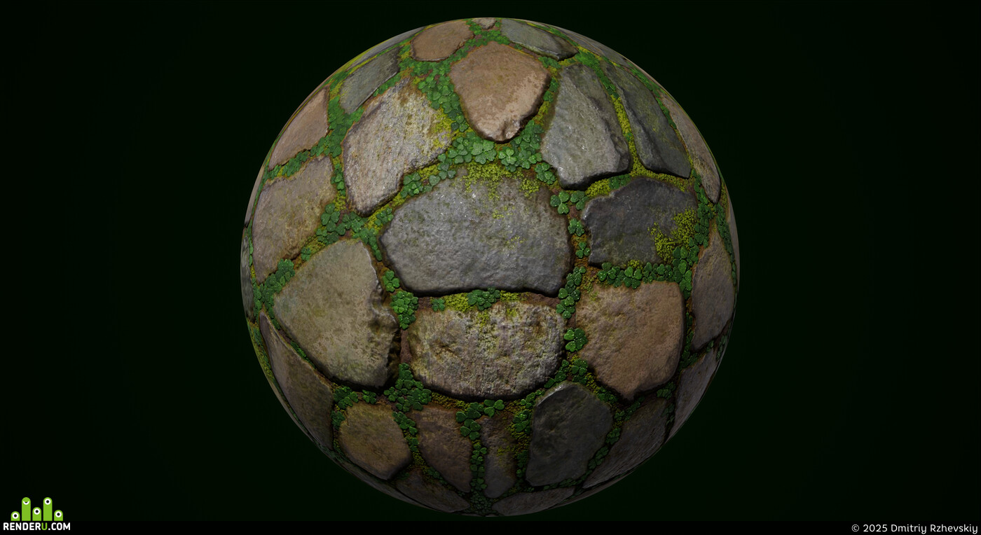 Dmitriy Rzhevskiy. Procedural Material Collection — Substance 3D Designer