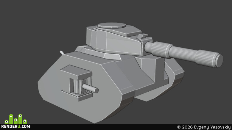 Evgeny Yazovskiy. Leman Russ / Warhammer 40k