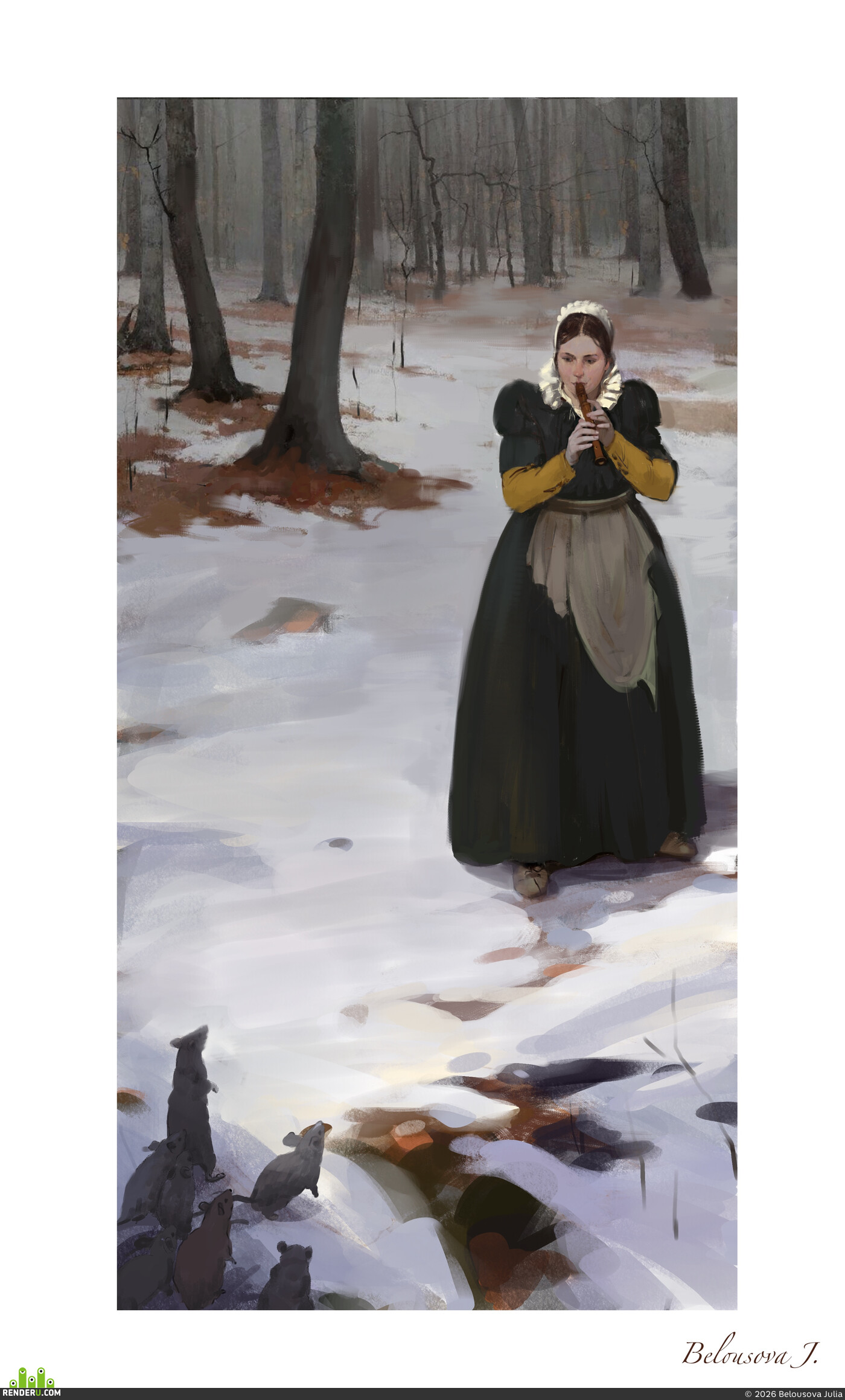 Belousova Julia. pied piper
