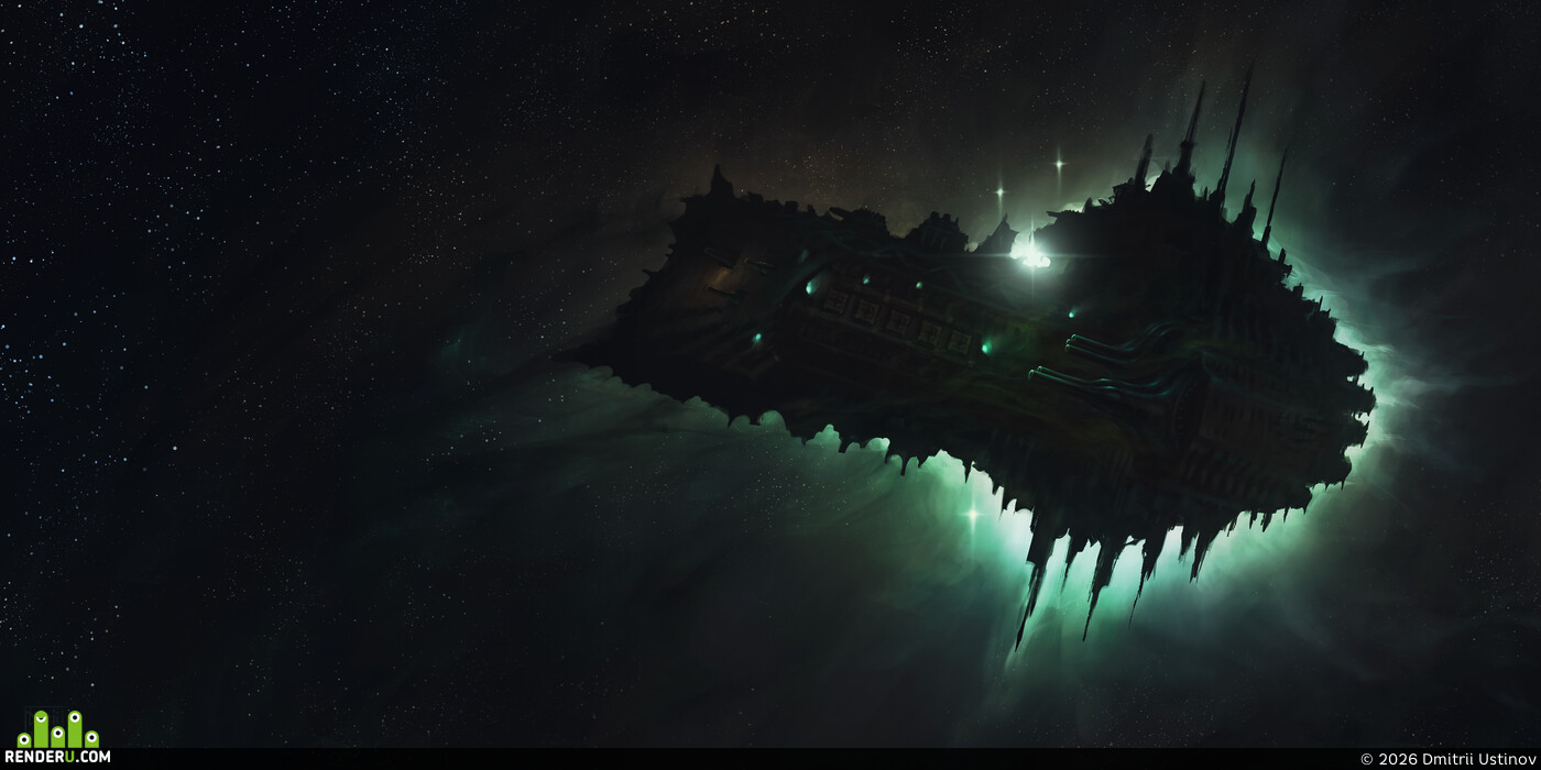Dmitrii Ustinov. Starship from the Dark Voids
