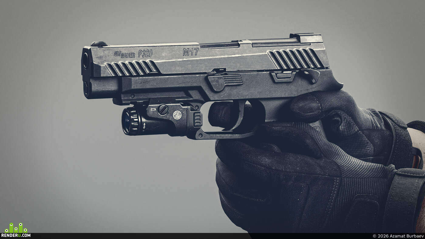 Azamat Burbaev. SIG Sauer M17 – Remake