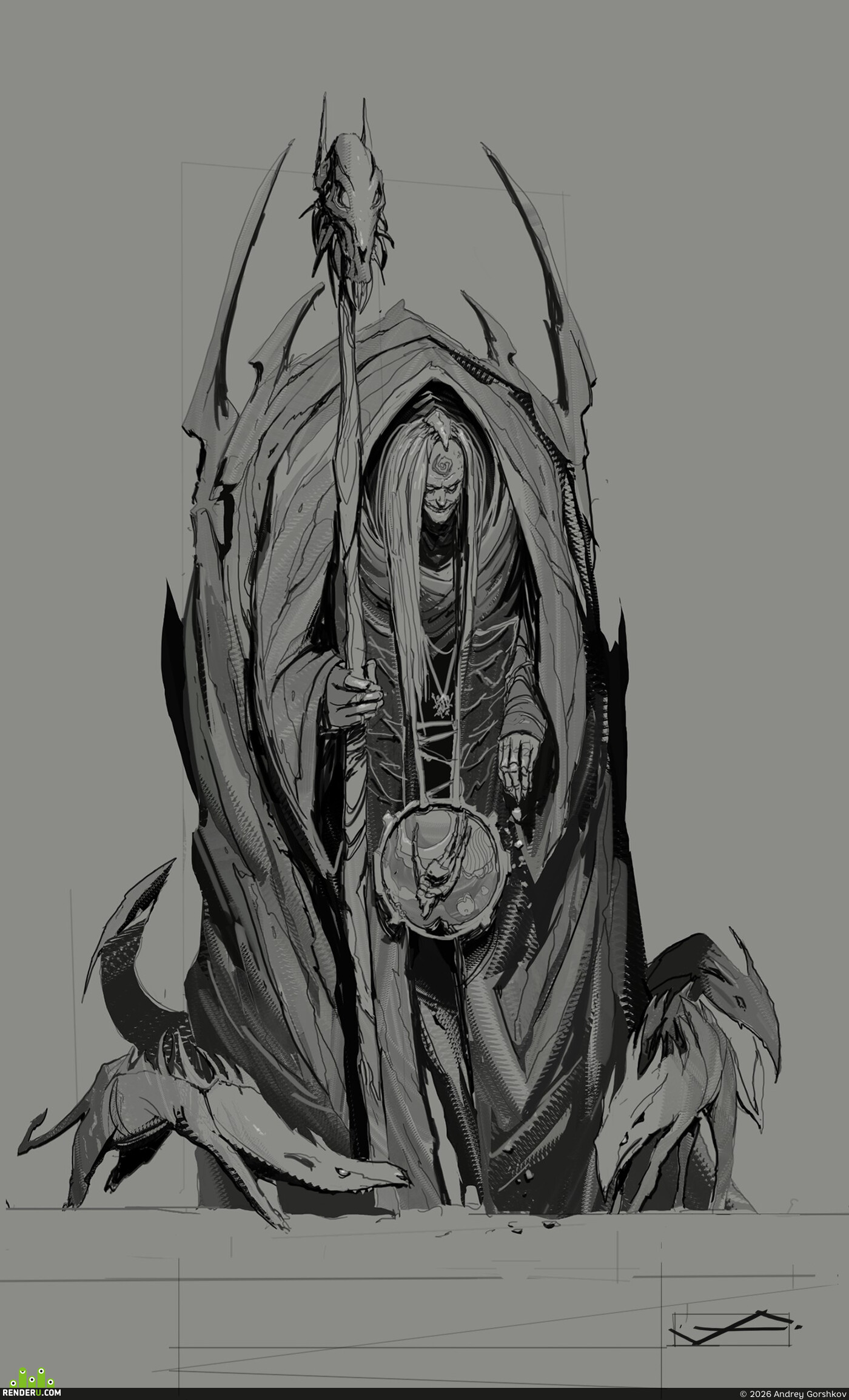 Andrey Gorshkov (Andrey_Gorshkov). witch cult of death