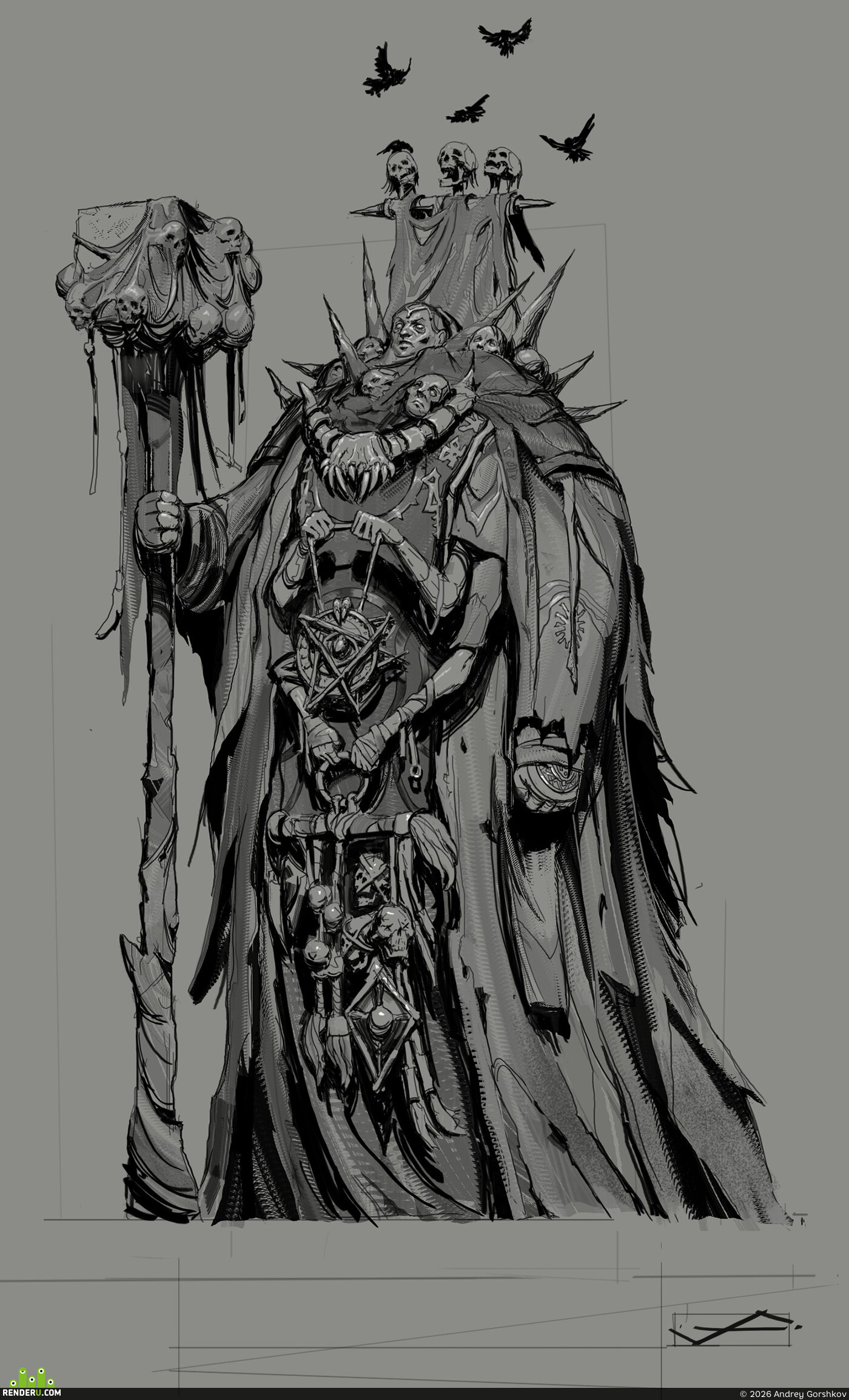 Andrey Gorshkov (Andrey_Gorshkov). Inquisitor of the cult of the death