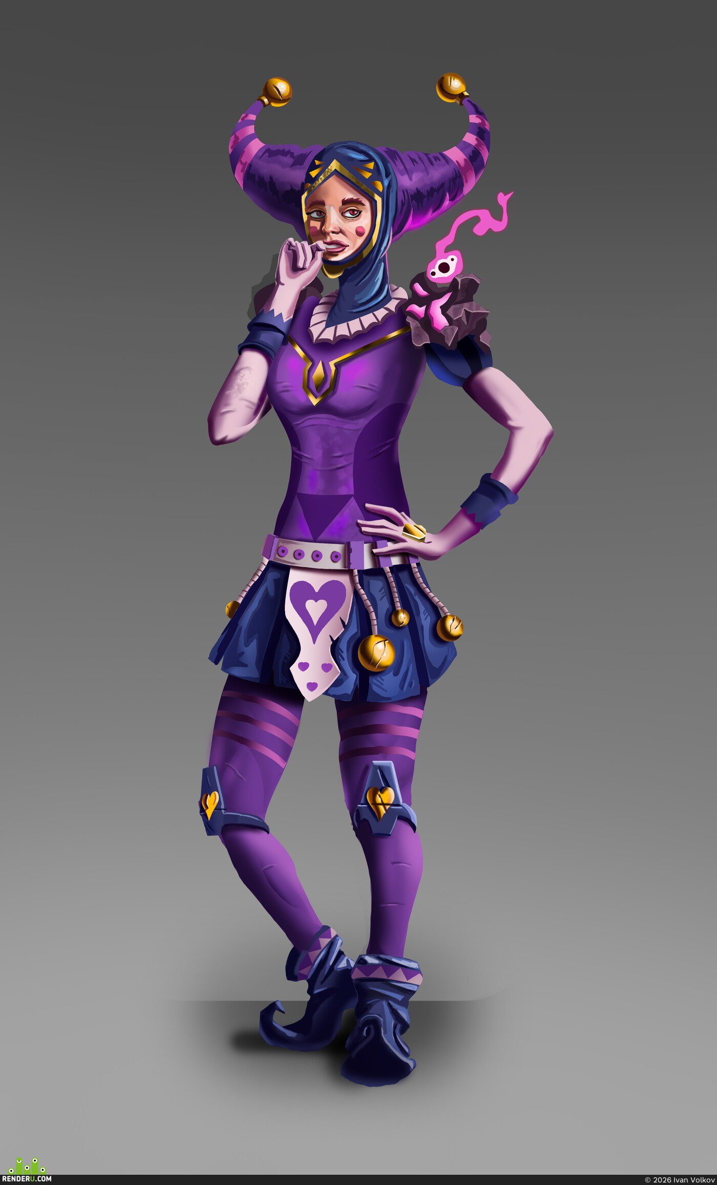 Ivan Volkov. Mage-arlekin