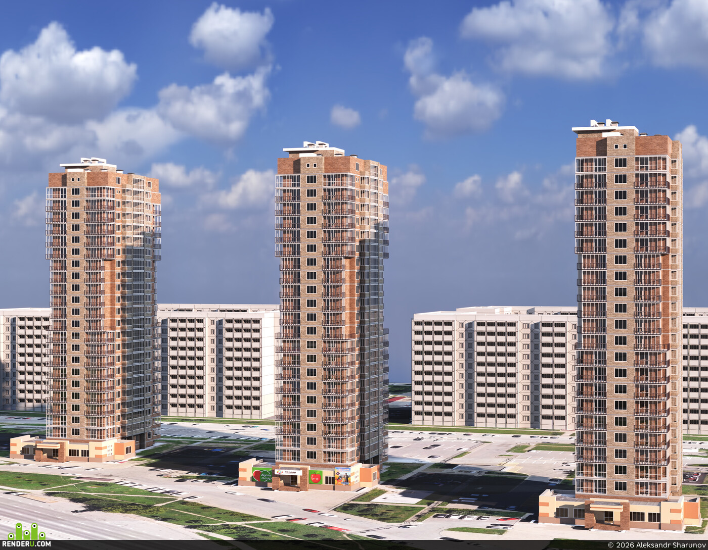Aleksandr Sharunov. Random Khabarovsk District / Reconstructing from Maps